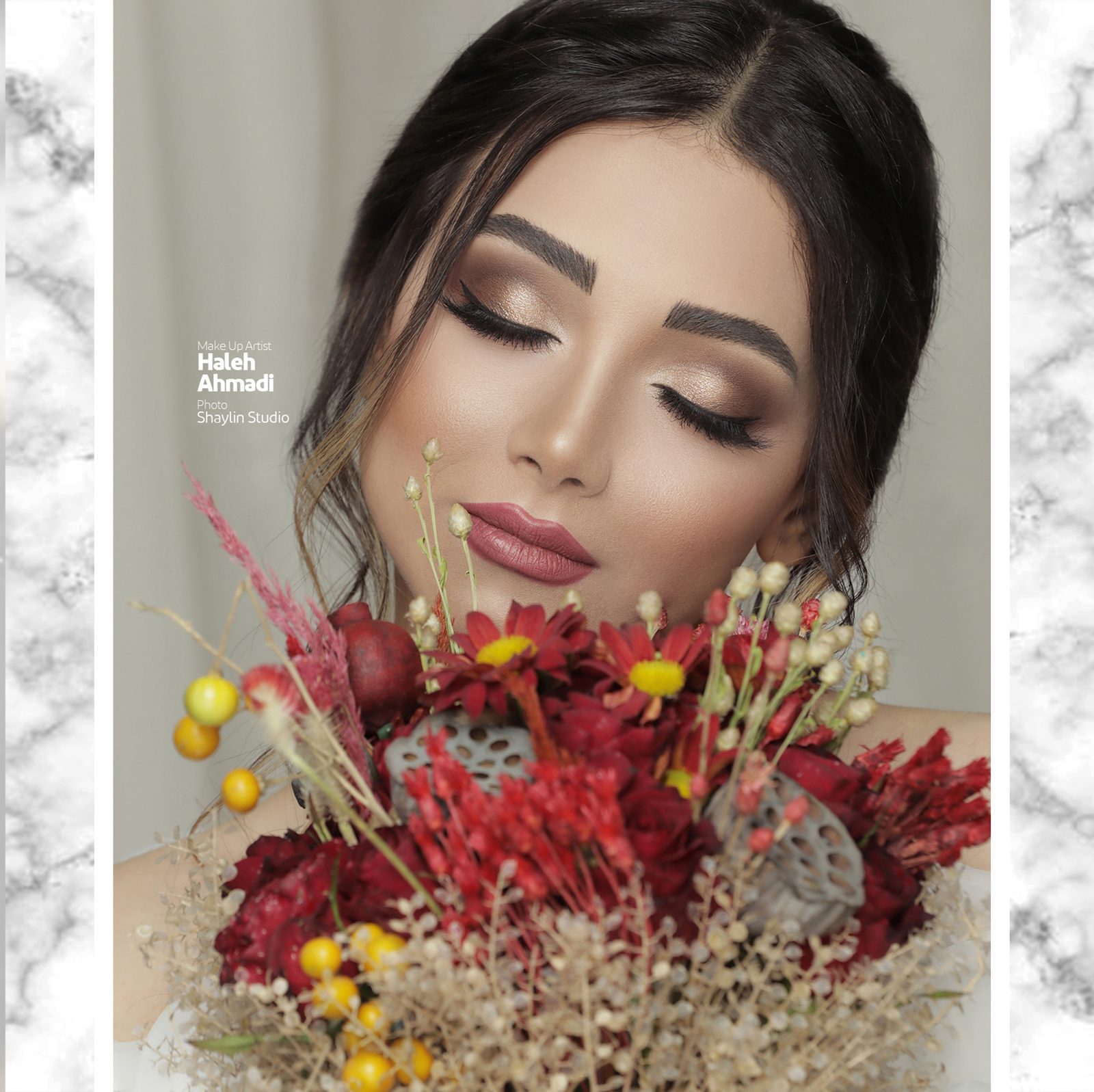 Corporate branding makeup session