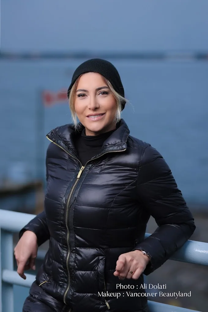 Celebrity makeup by Haleh in Vancouver